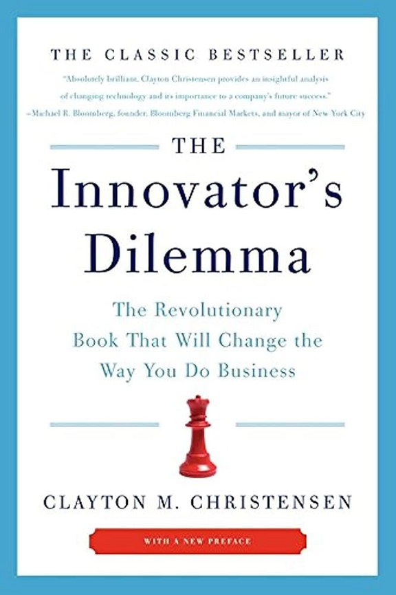 Book cover for Innovator's Dilemma