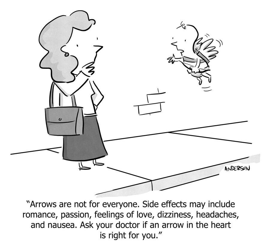 heart arrows not for everyone side effects may include love