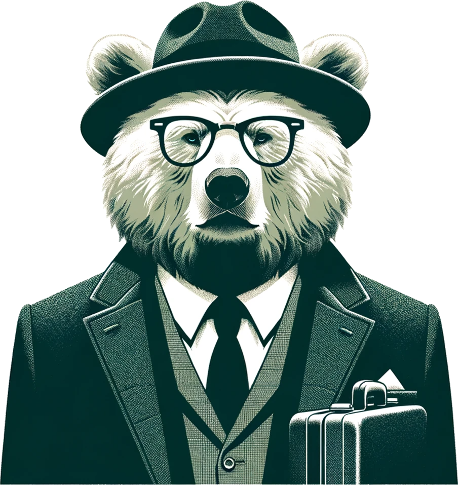 older wiser bear