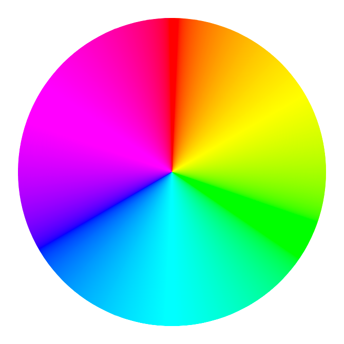circle of hues