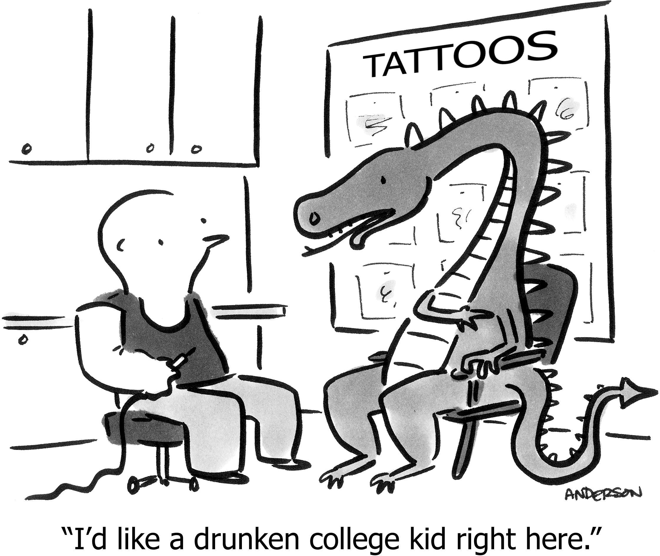id like drunken college kid right here