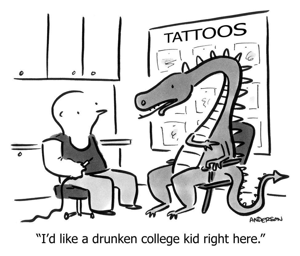 id like drunken college kid right here