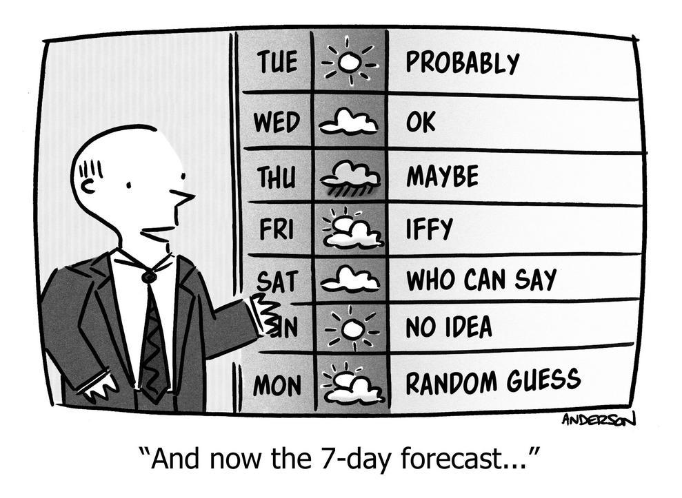 and now the 7 day forecast