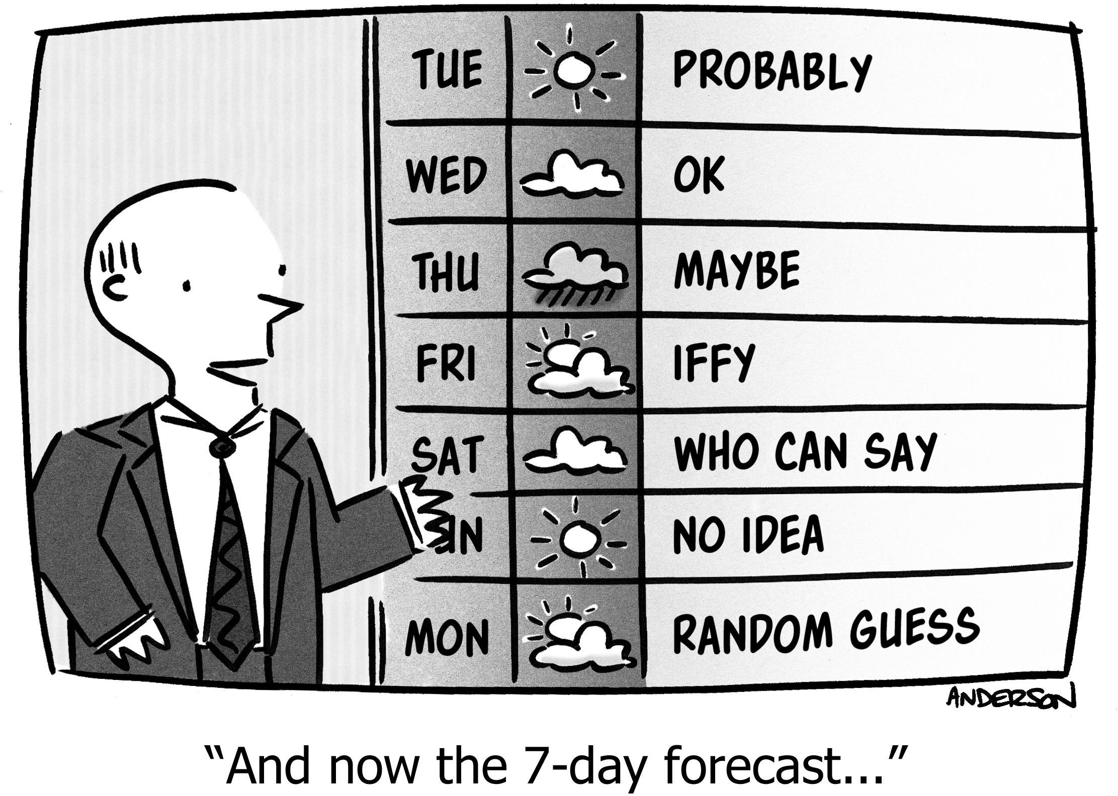 and now the 7 day forecast