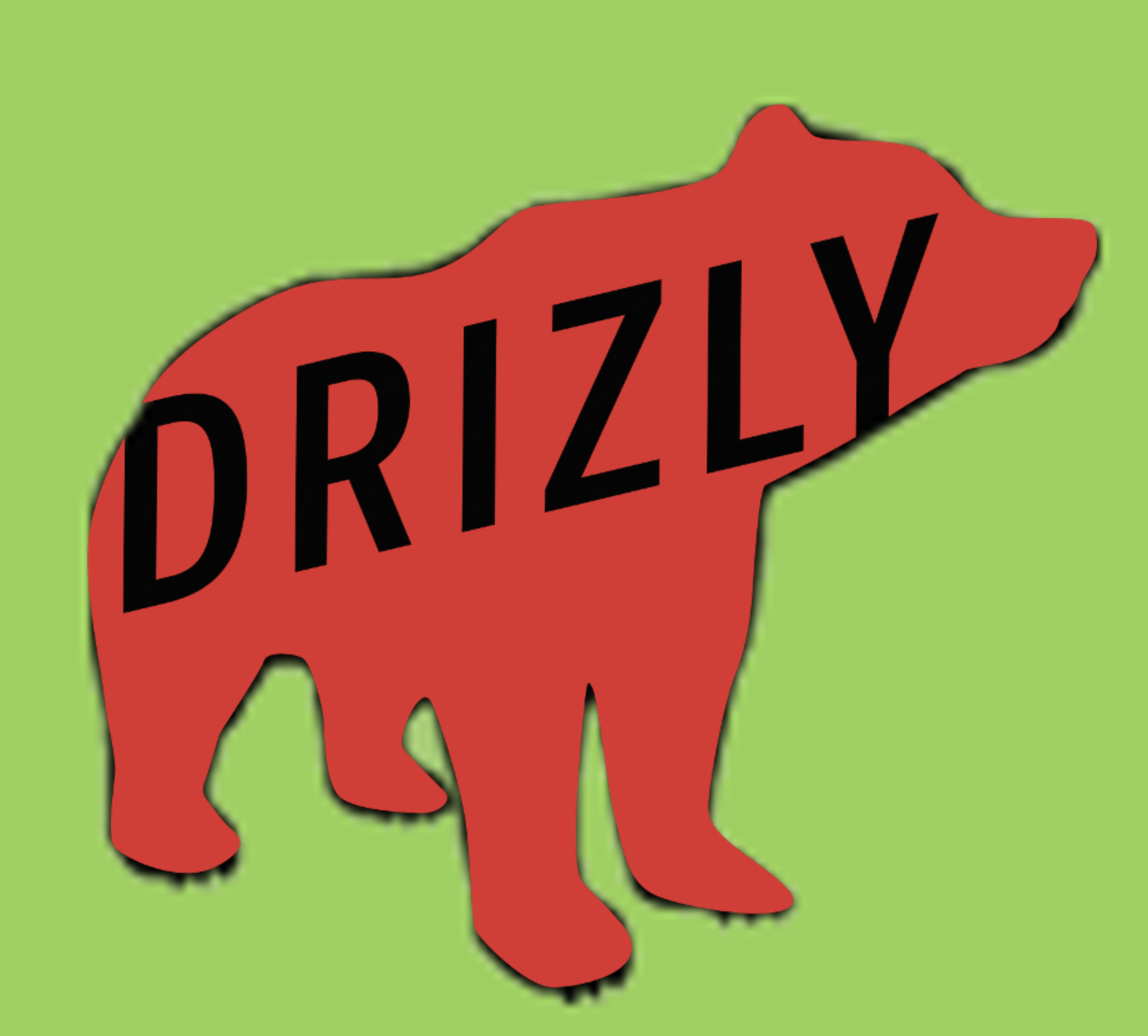 Overlaying the Smart Bear (flipped horizontally) with the Drizly Bear.