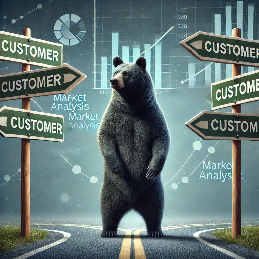 Bear thinking about who should my target customer be?