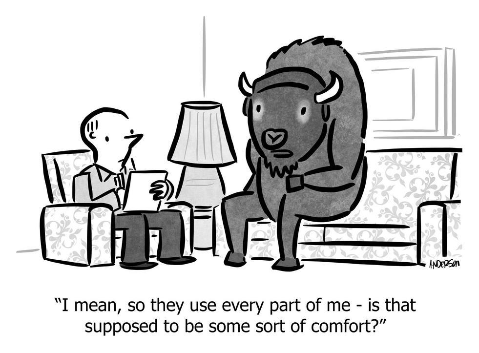 I mean, so they use every part of me - is that supposed to be some sort of comfort?