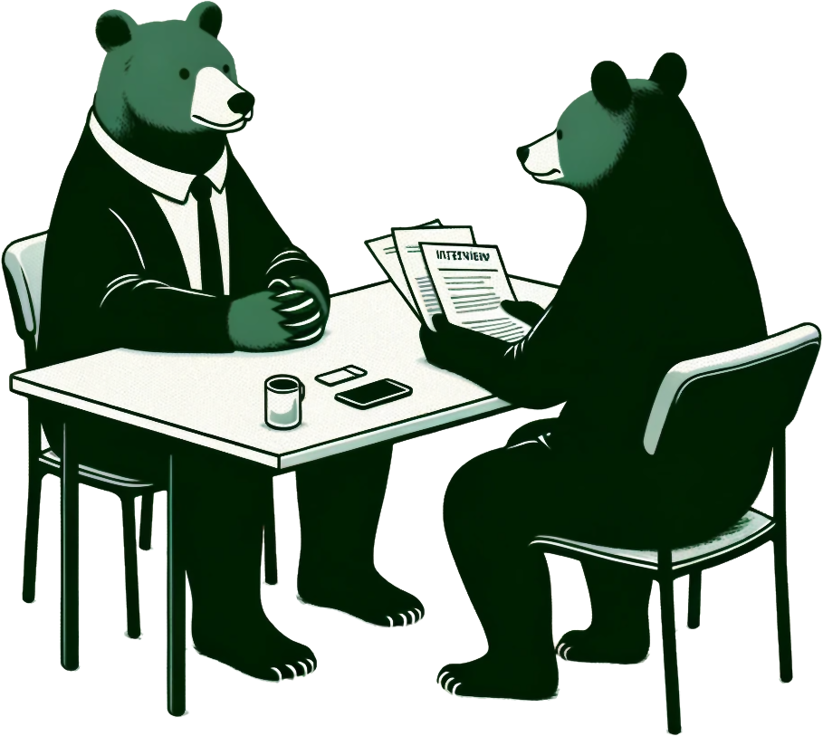 bear interviewing