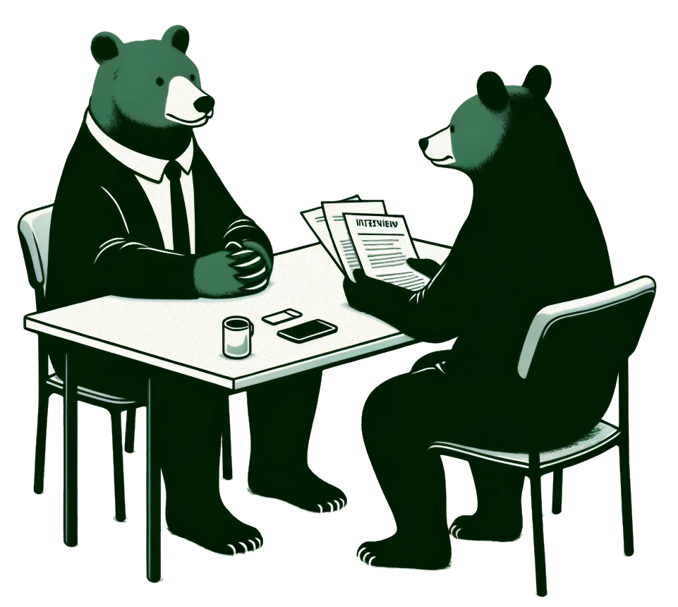 bear interviewing