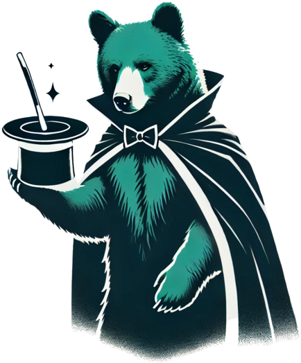 magician bear