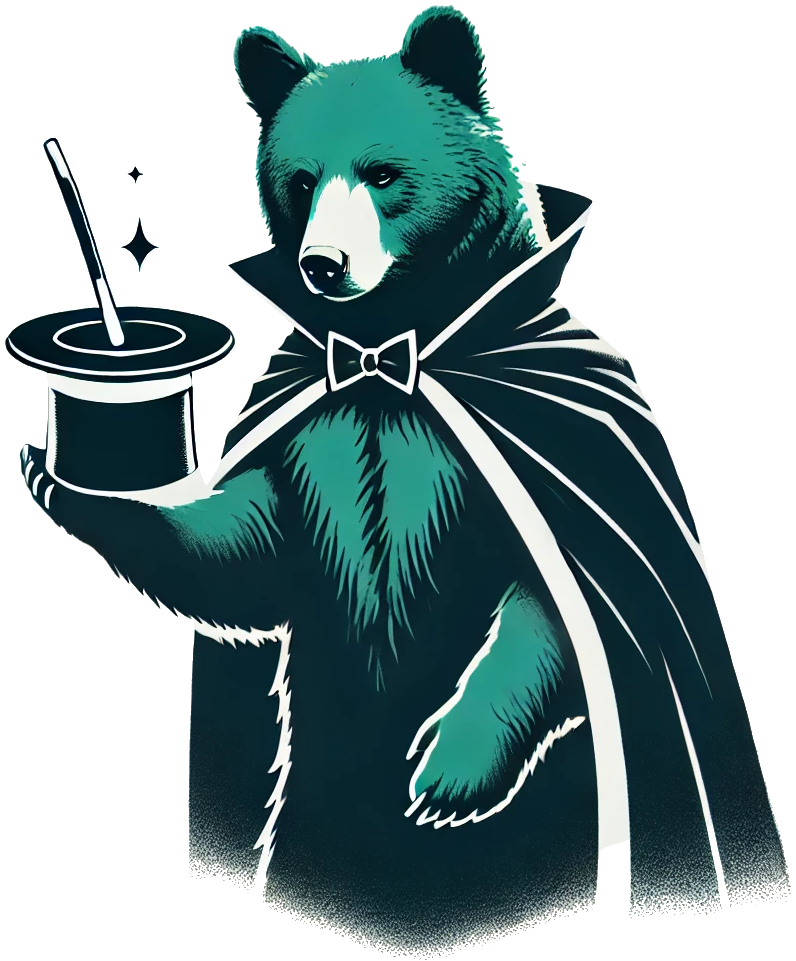 magician bear