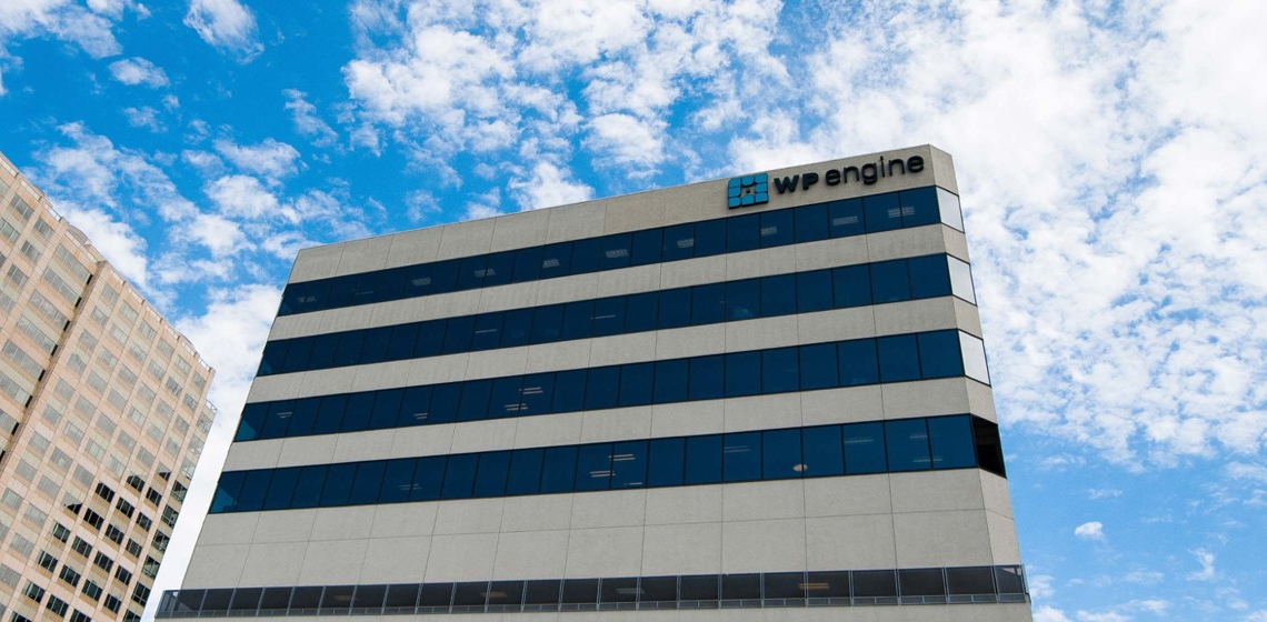 WP Engine building at 504 Lavaca St in Austin, TX, USA
