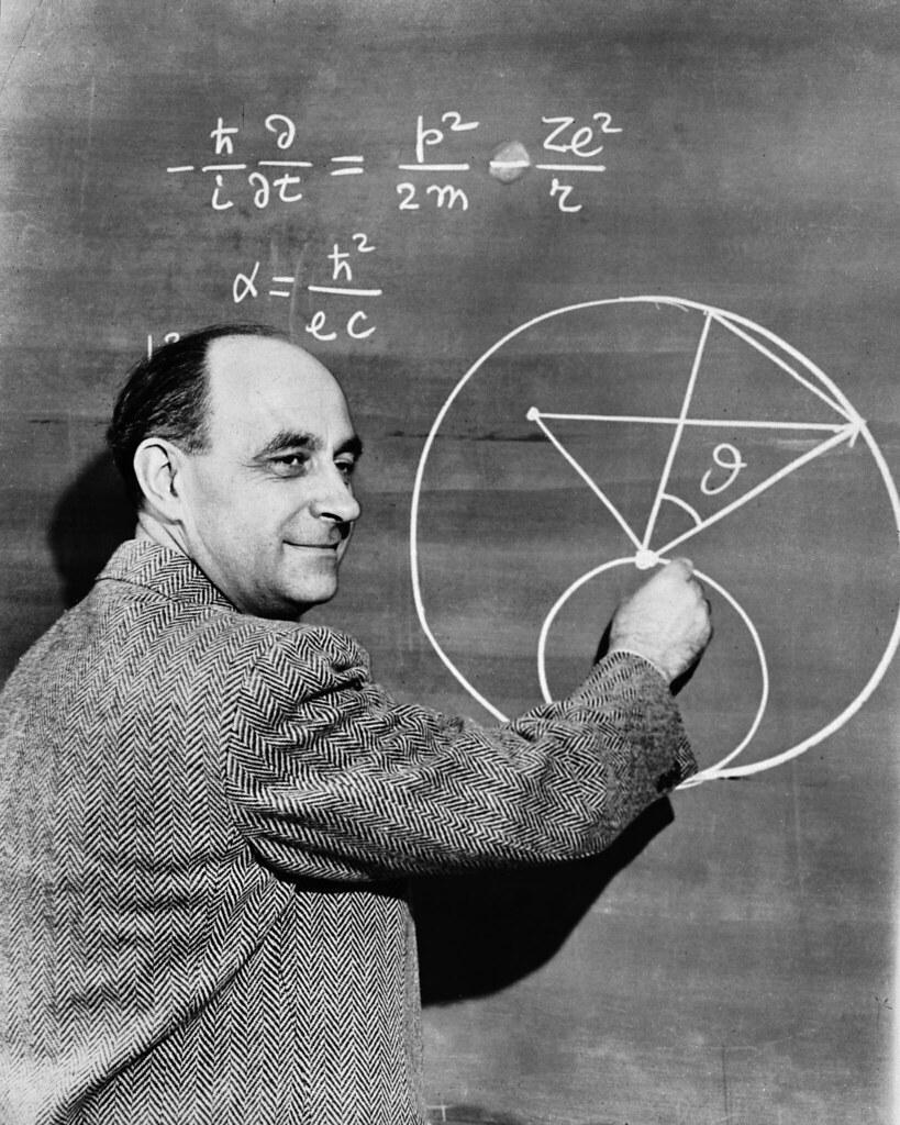 "Enrico Fermi" by  Argonne National Laboratory  is licensed under  CC BY-NC-SA 2.0.