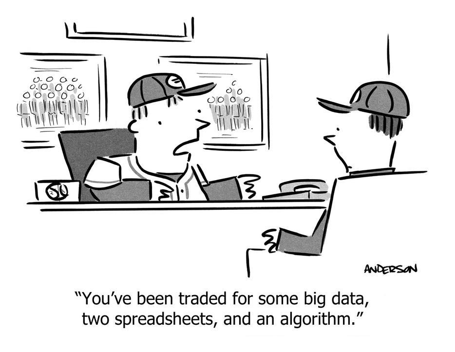 traded for some big data two spreadsheets and an algorithm