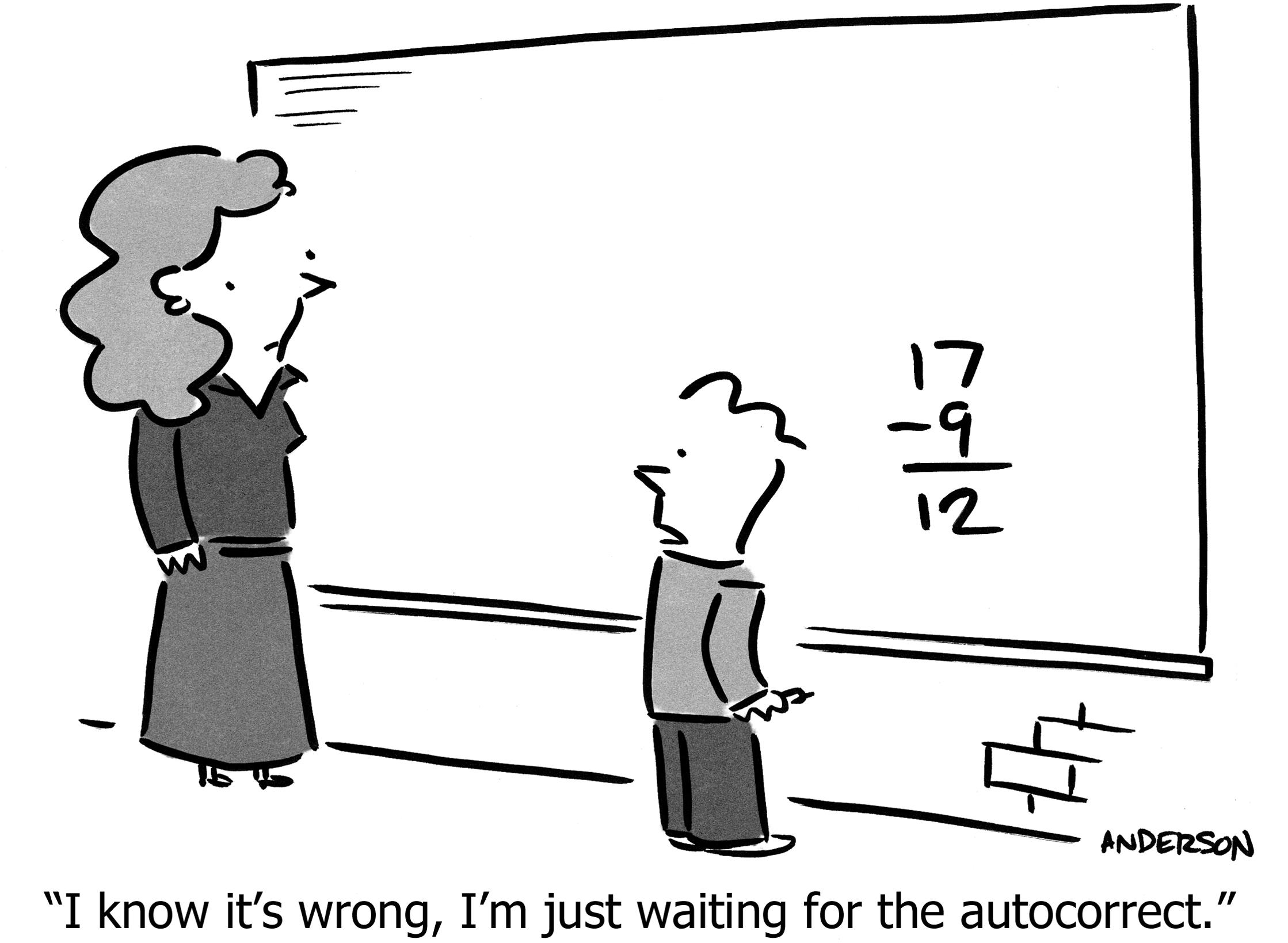 I know it's wrong, I'm just waiting for the autocorrect.